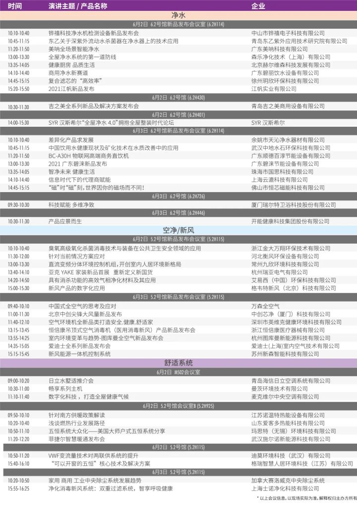 展館太大怎么逛?一份超實用的參觀指南請查收!-暖通展|上海暖通舒適系統展COMFORTECO CHINA 2025 展館太大怎么逛?一份超實用的參觀指南請查收!-暖通展|上海暖通舒適系統展COMFORTECO CHINA 2025
